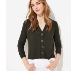Loft Button down sweater